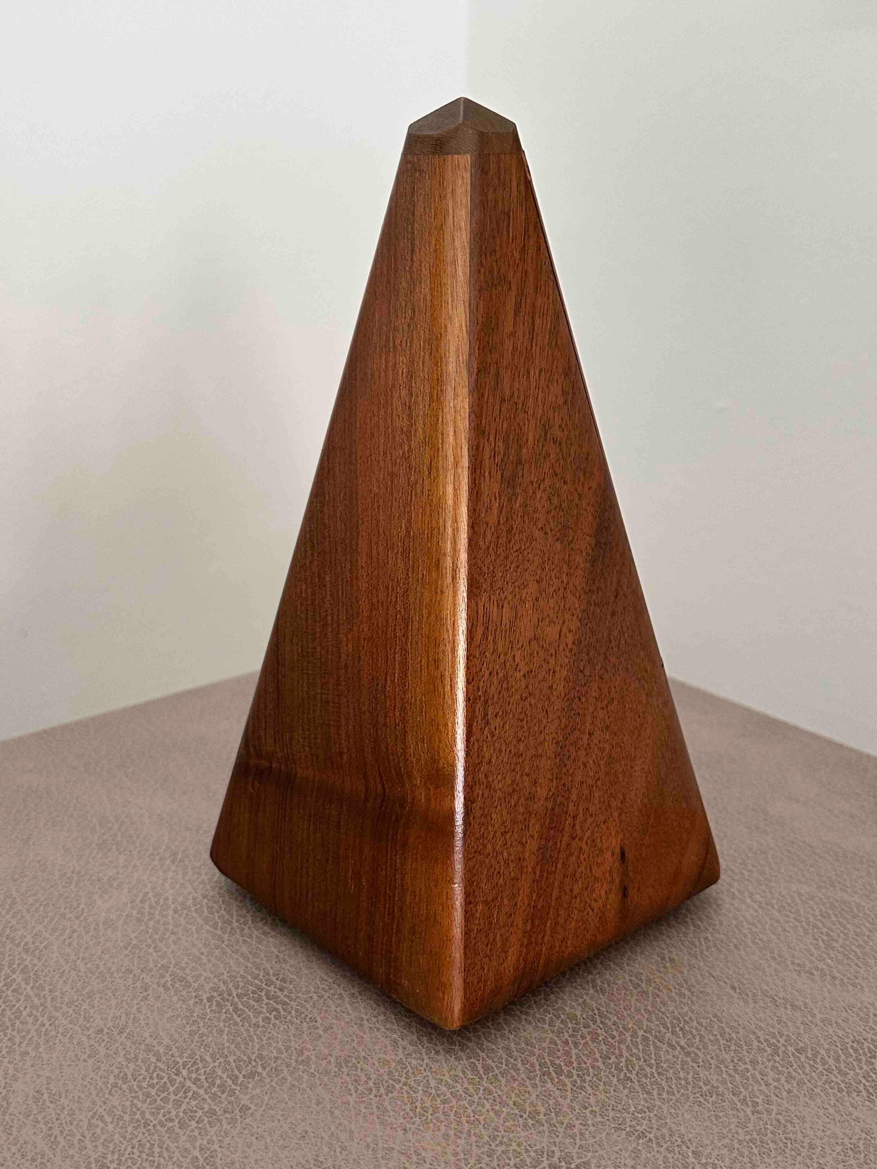 Vintage French Maëlzel Paquet Metronome, 1950s, Solid Wood Case, Mechanical Wind-Up, Fully Functional