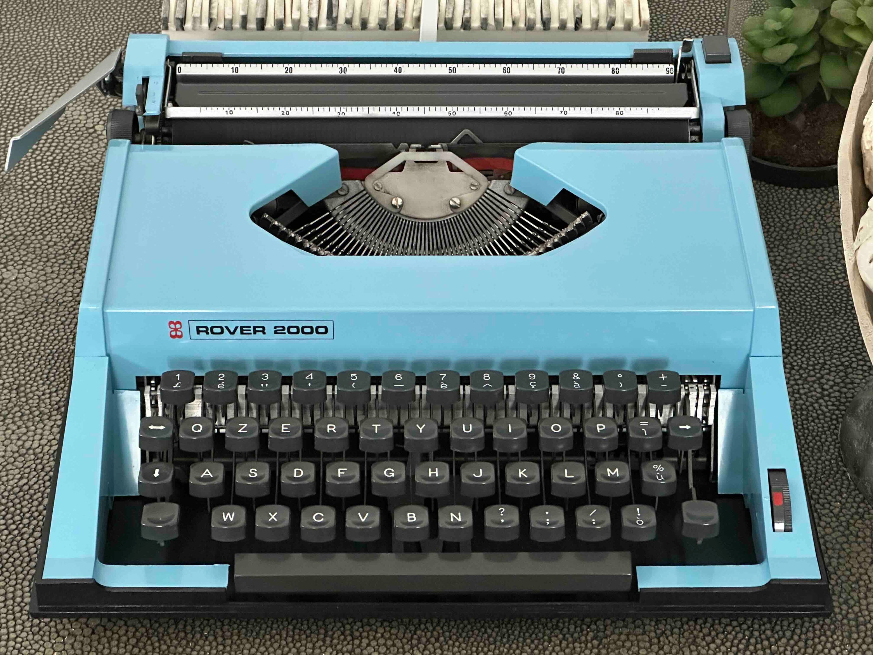 IMC Rover 2000 Typewriter with Qzerty Layout, 1980s, Fully Functional