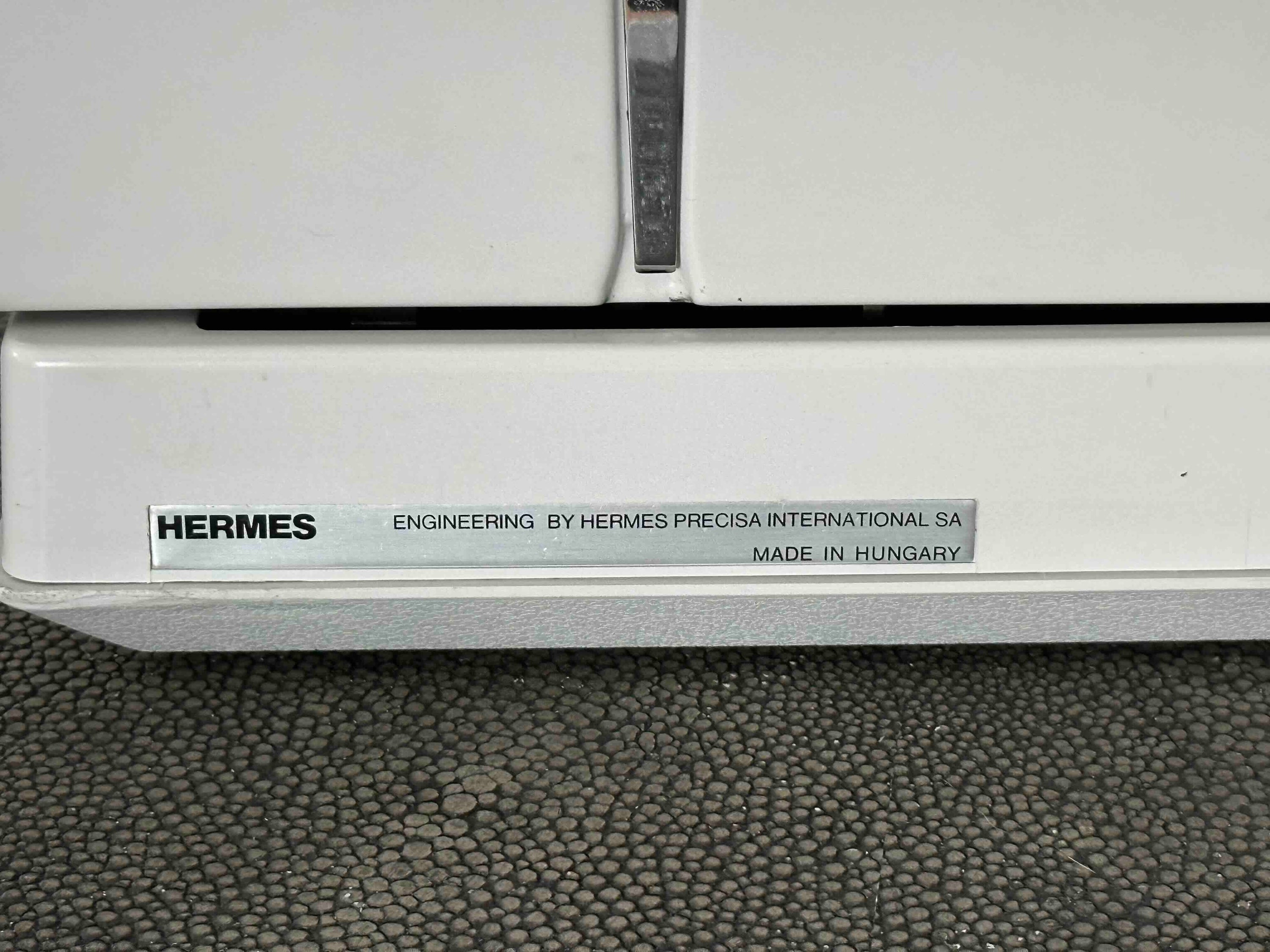 RARE Hermes 3000 Typewriter with Epoca Font, Qwerty Layout, New Platen, 1979, Fully Functional
