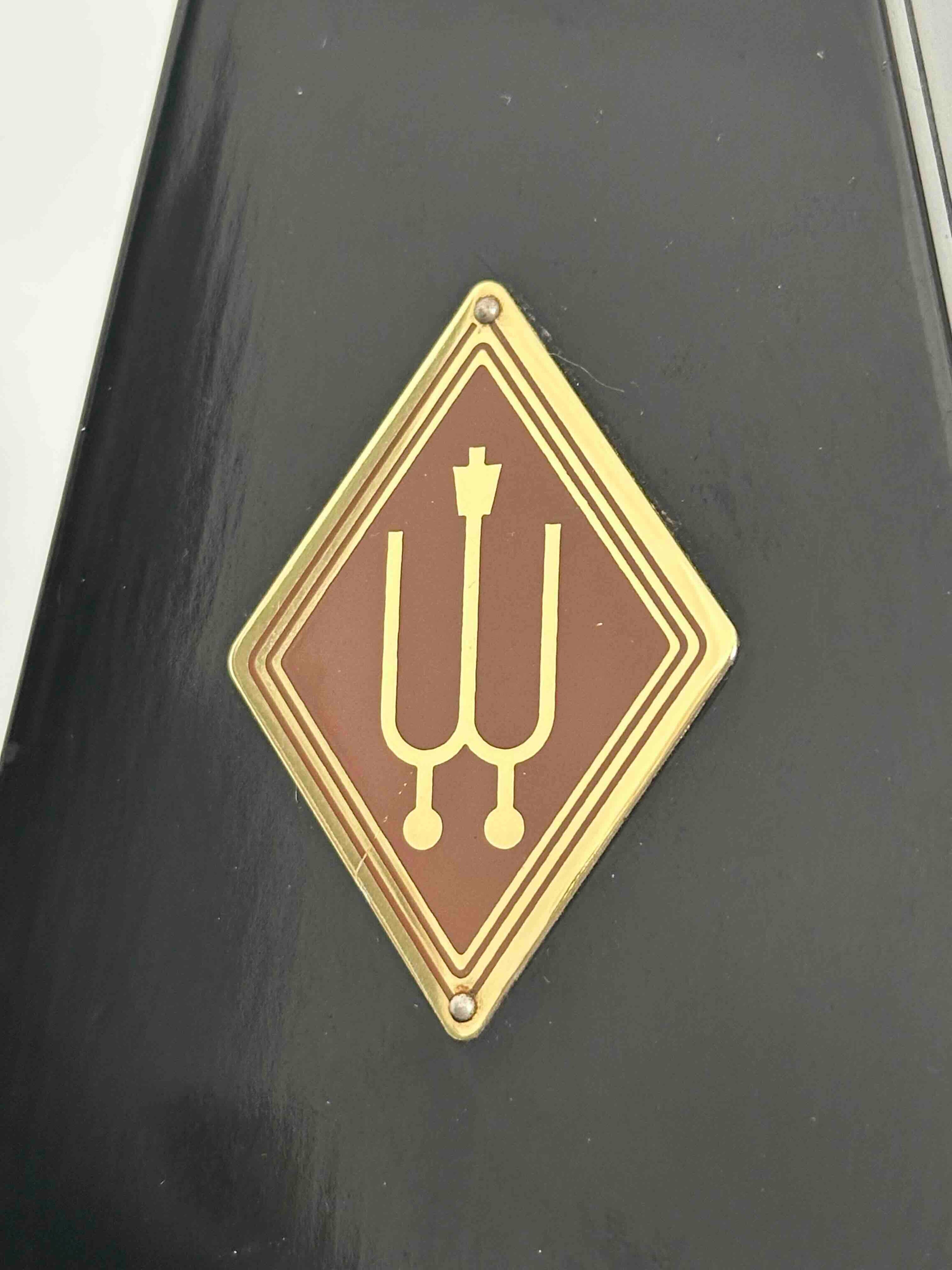 Vintage German Wittner Metronome, 1980s, Solid Wood Case, Mechanical Wind-Up, Fully Functional