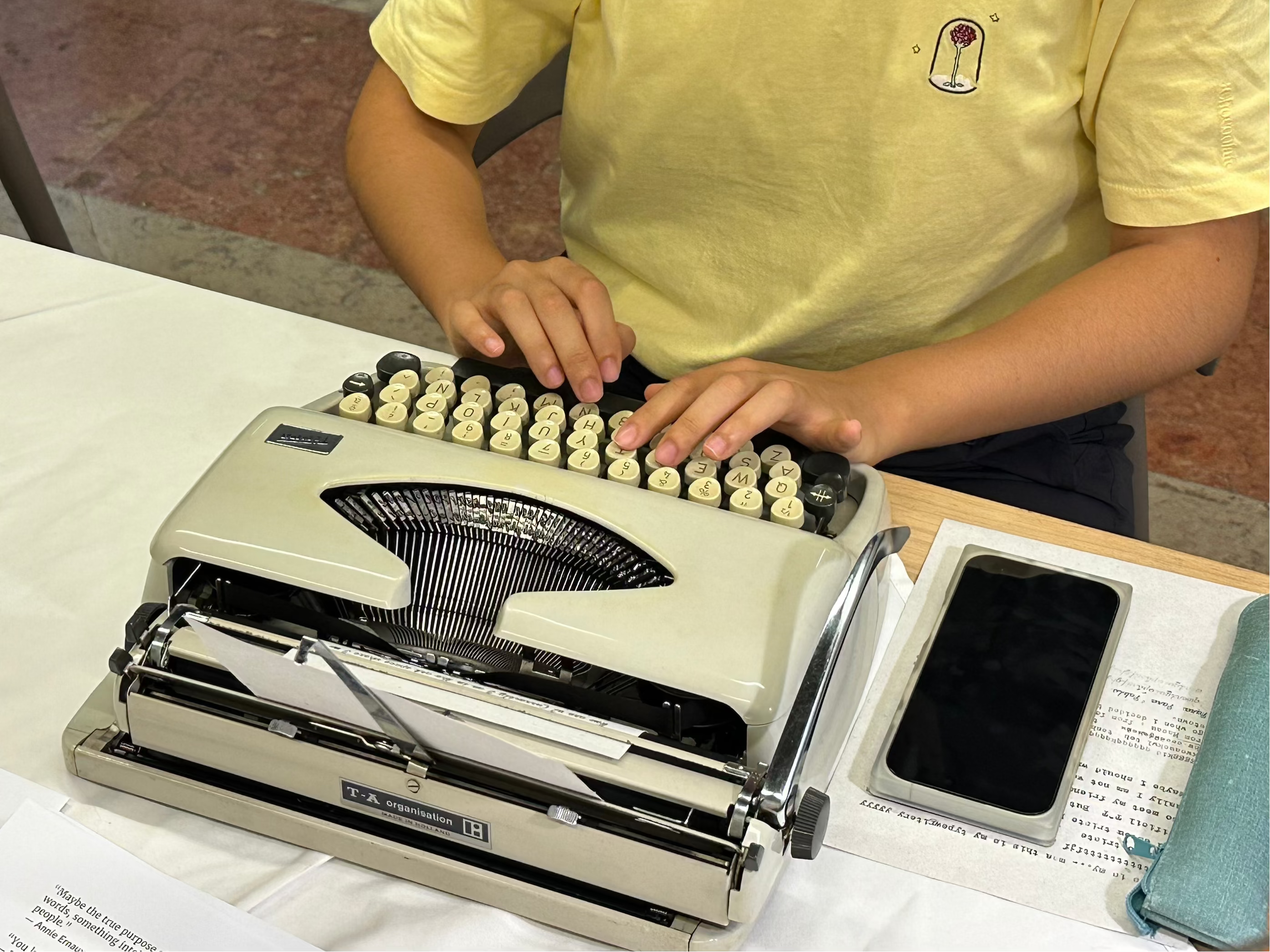 Sip & Type: An Intimate Typewriter Salon @ CasaTempo (Halloween Edition)
