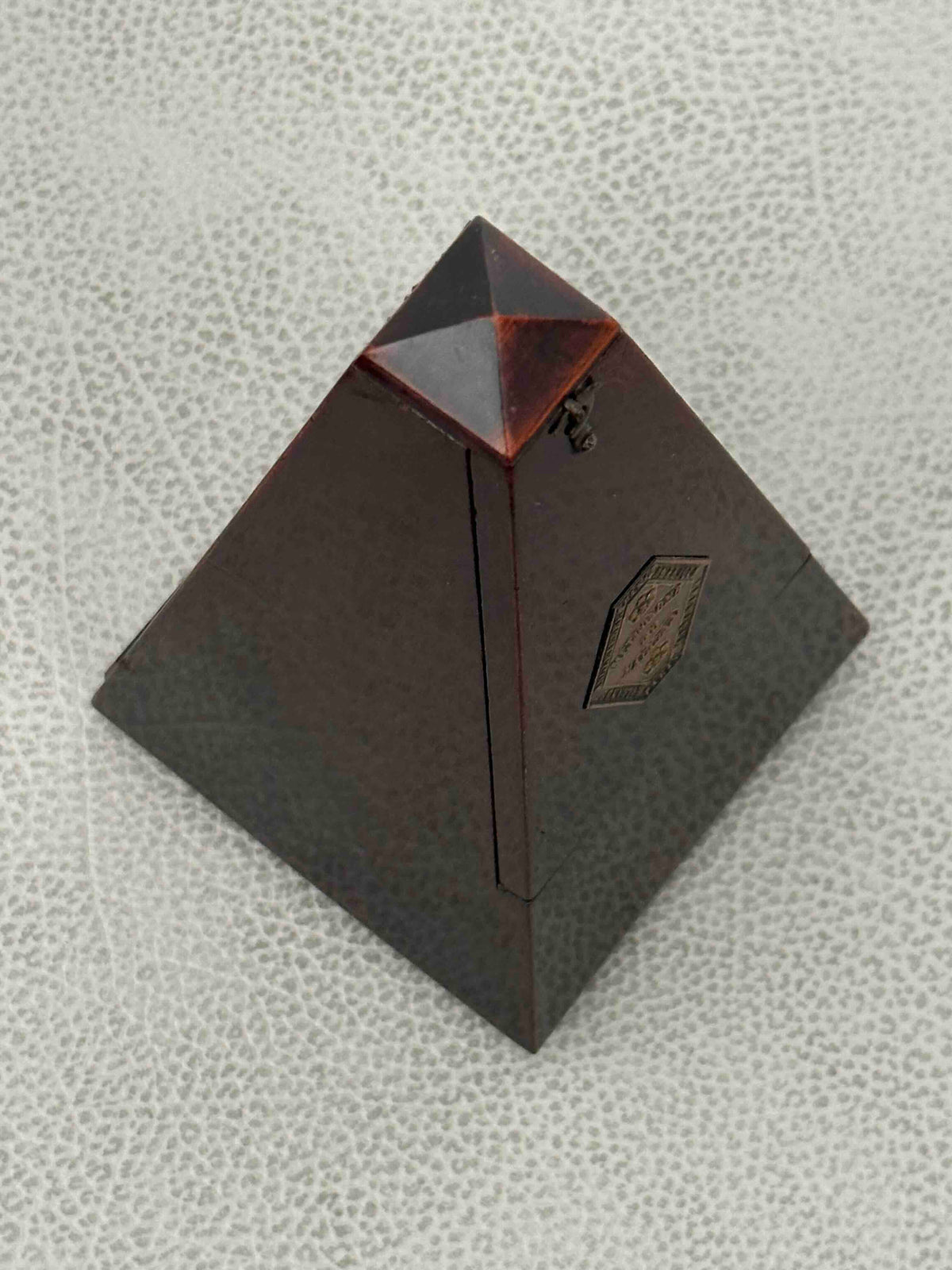 Antique French Maëlzel Metronome by Château Père & Fils (Paris), Circa 1880s–1890s, Mechanical Wind-Up with Bell, Fully Functional