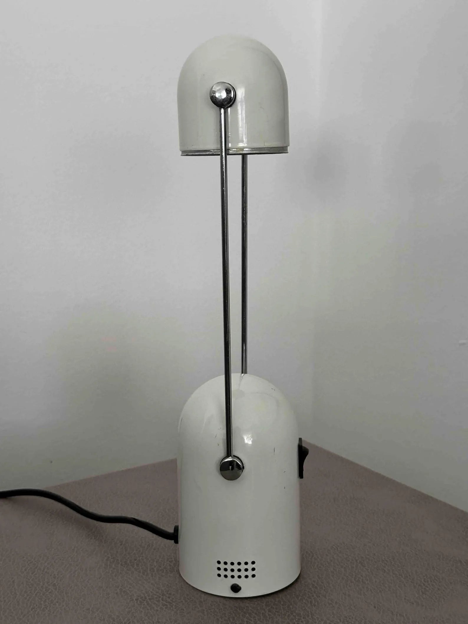 Space Age Desk Lamp by H Rogu Valencia 1970s, Adjustable Spanish Modern Table Lamp