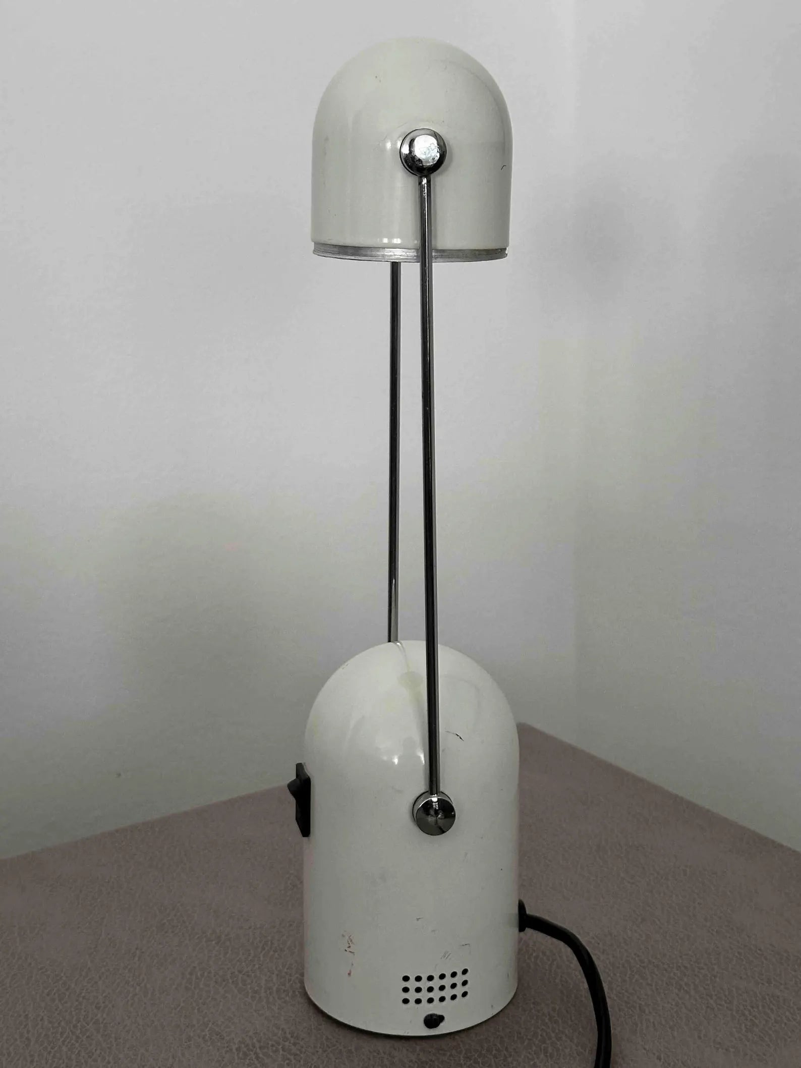 Space Age Desk Lamp by H Rogu Valencia 1970s, Adjustable Spanish Modern Table Lamp