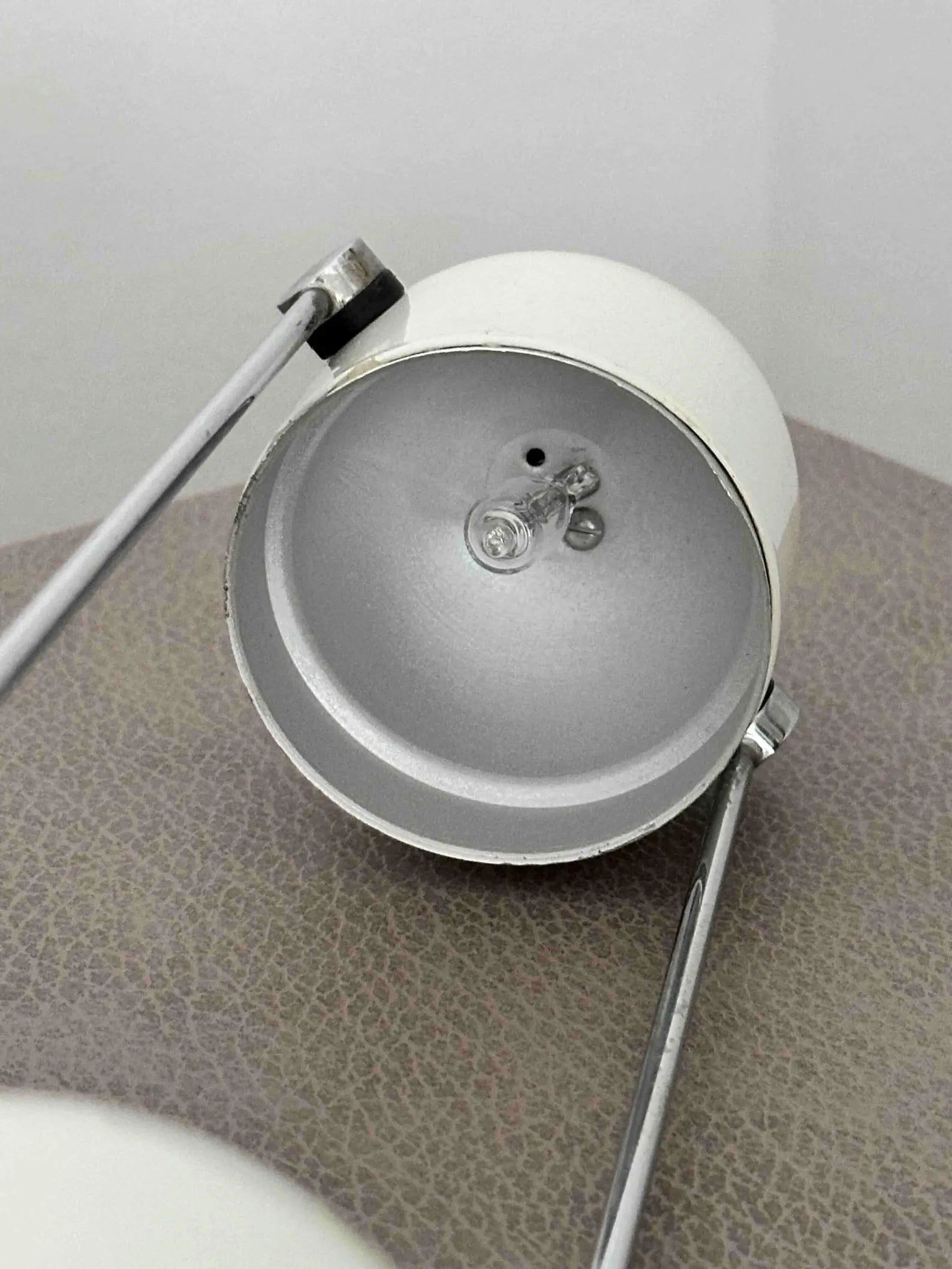 Space Age Desk Lamp by H Rogu Valencia 1970s, Adjustable Spanish Modern Table Lamp