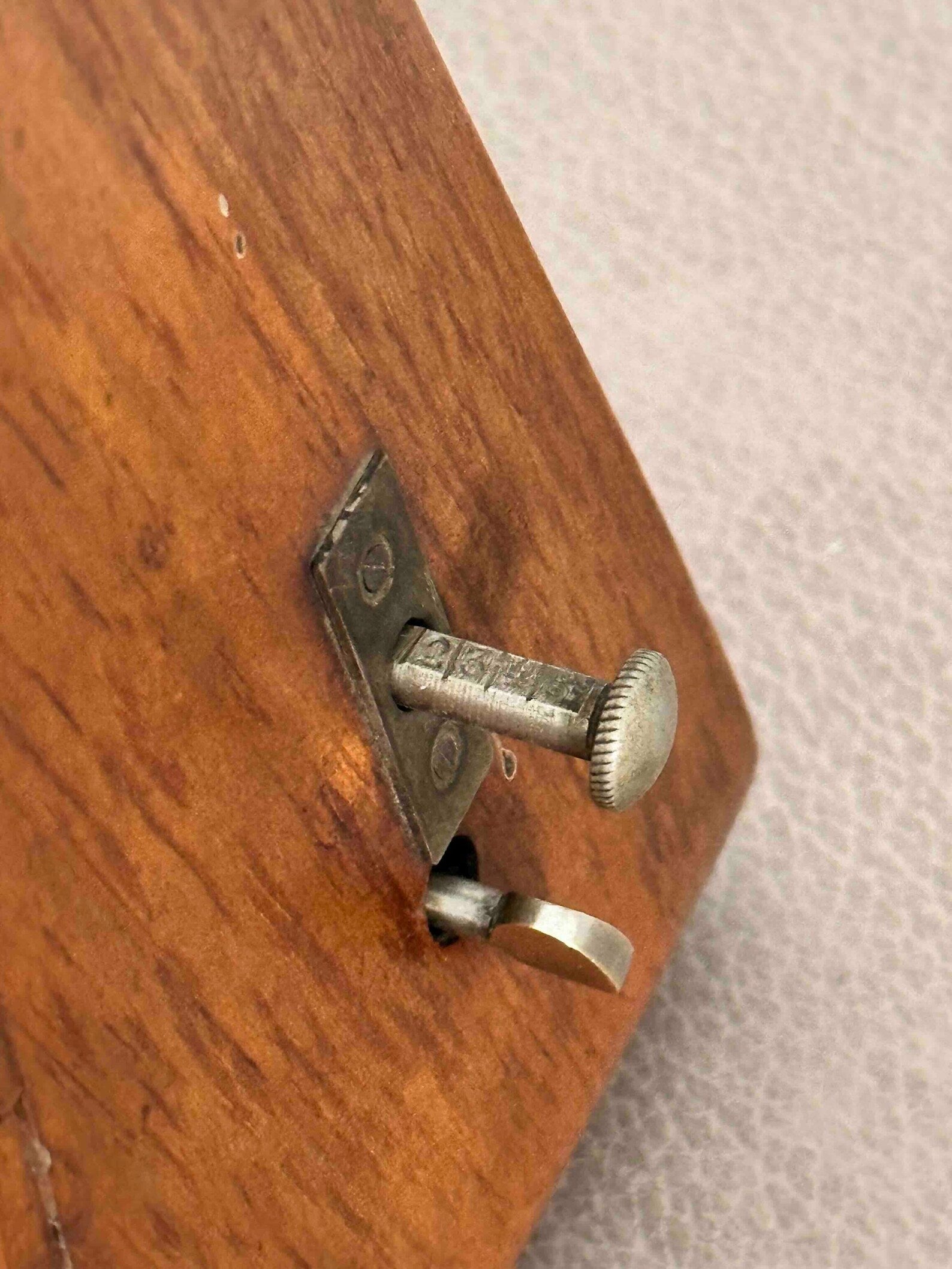 Antique French Maëlzel Paquet Metronome with Bell, 1920s, Mechanical Wind-Up, Fully Functional