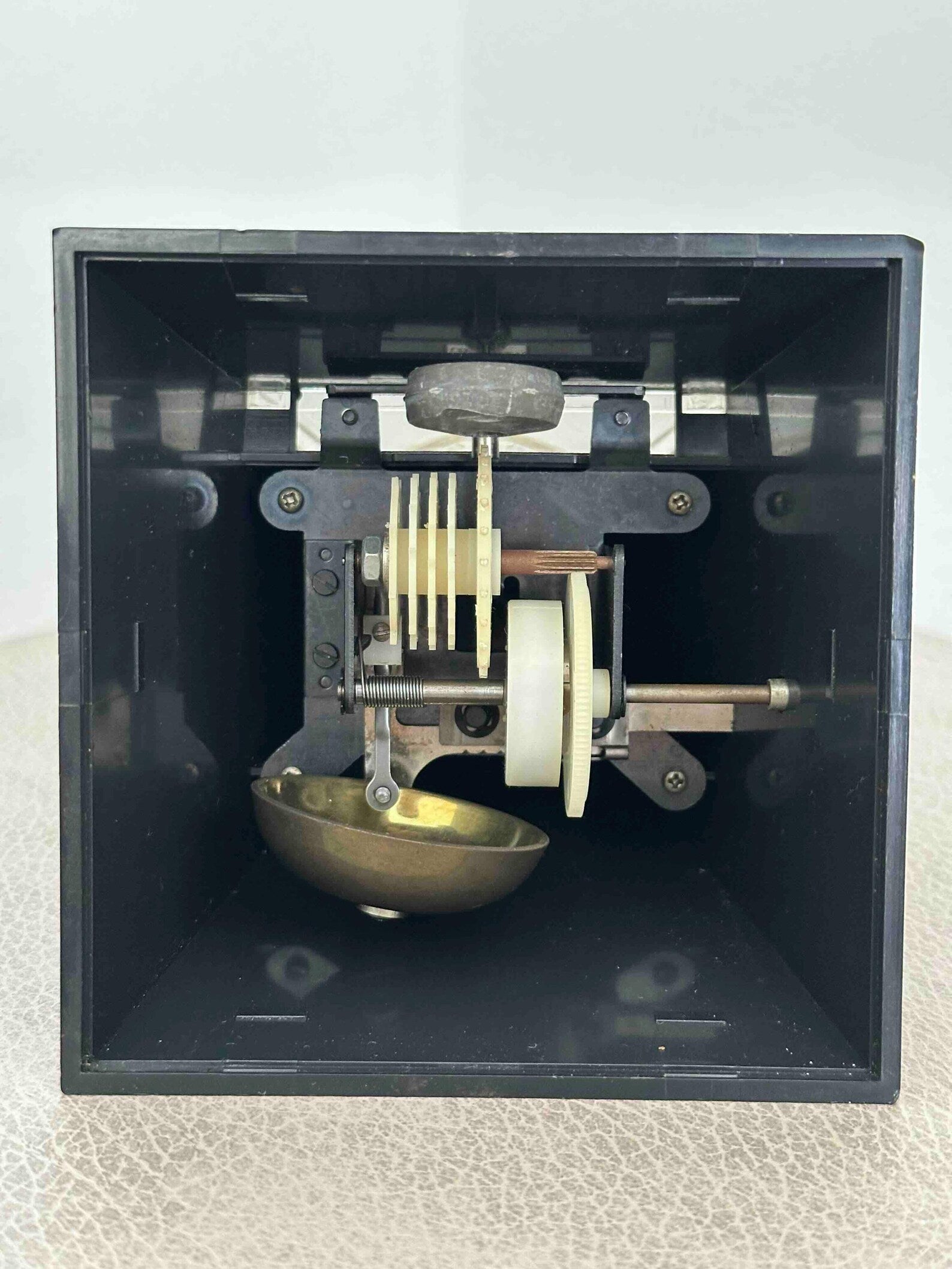 Vintage Wittner Metronome with Bell, West Germany 1980s, Mechanical Wind-Up, Fully Functional