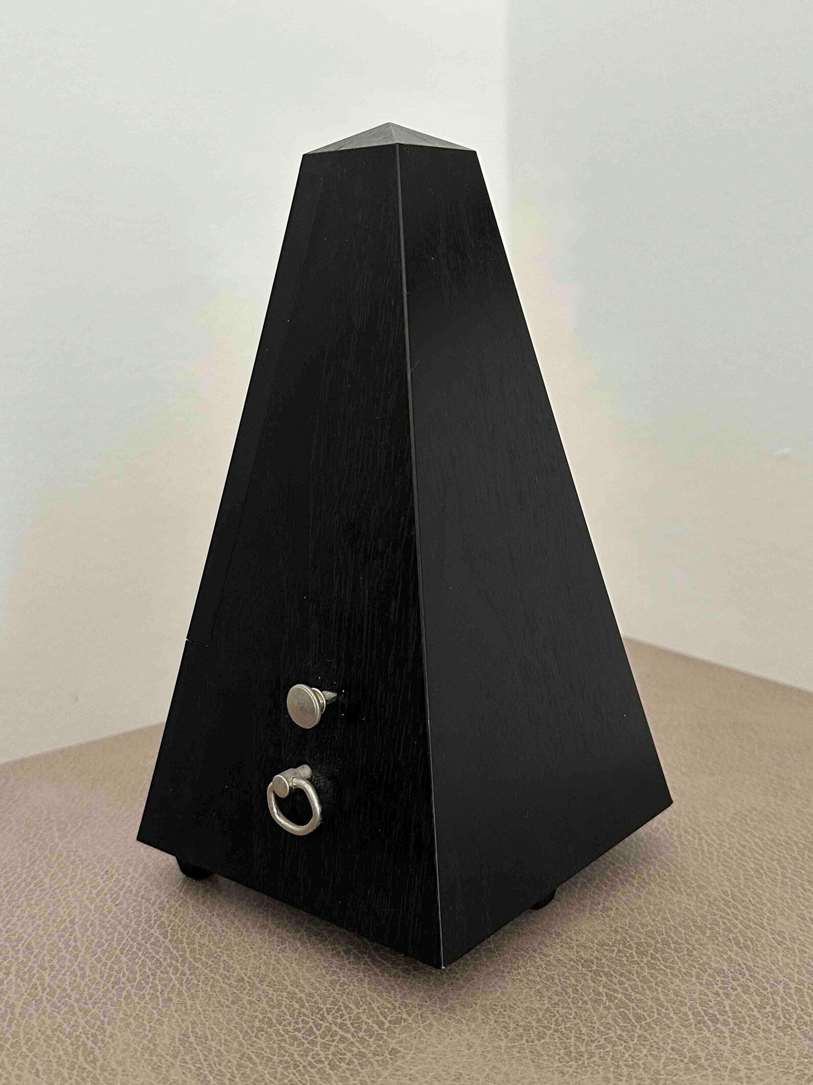 Vintage Wittner Metronome with Bell, West Germany 1980s, Mechanical Wind-Up, Fully Functional