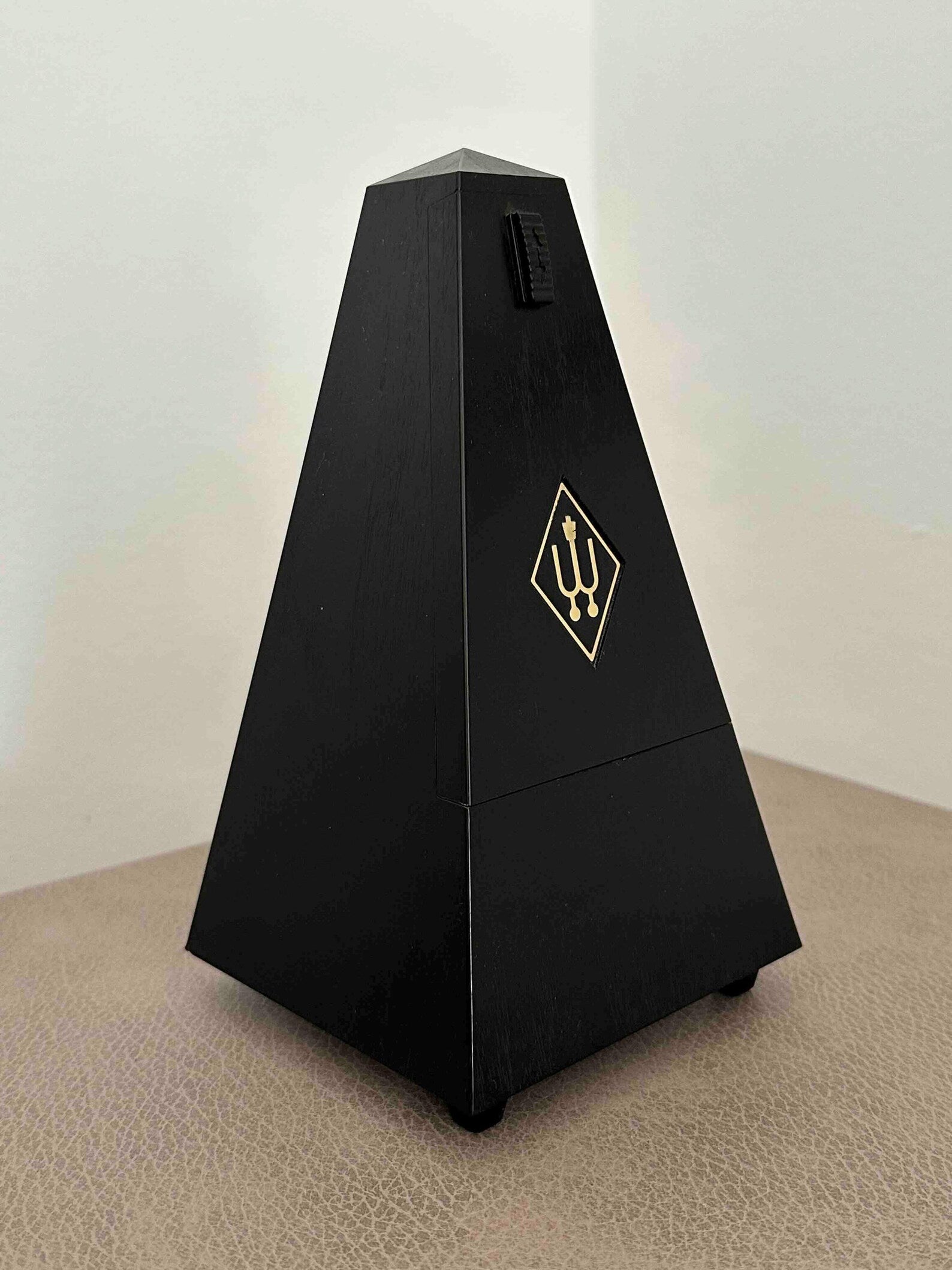 Vintage Wittner Metronome with Bell, West Germany 1980s, Mechanical Wind-Up, Fully Functional